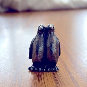 Penguin pewter. married pair.